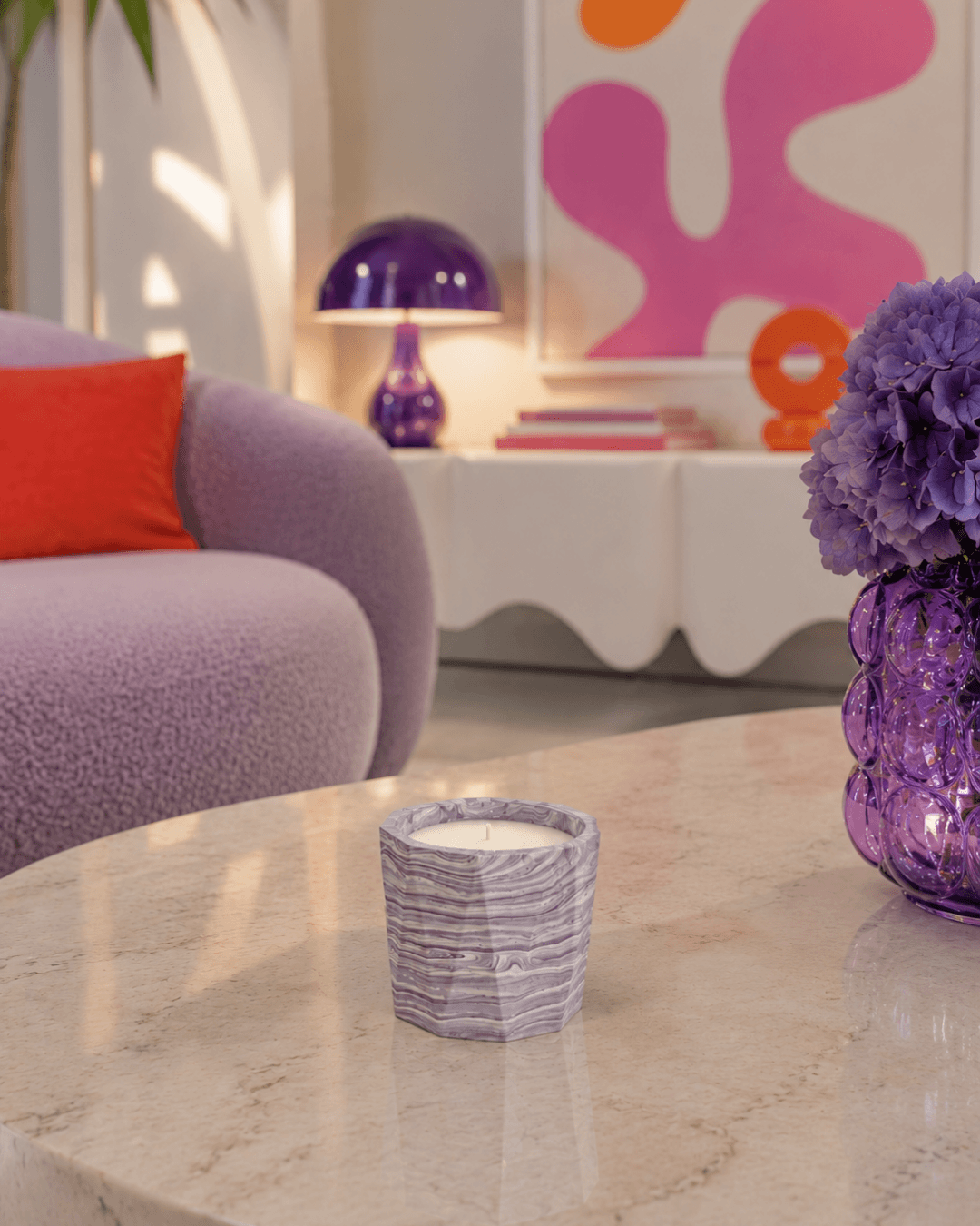Luxury scented candle inspired by Cyprus, perfect for a gift