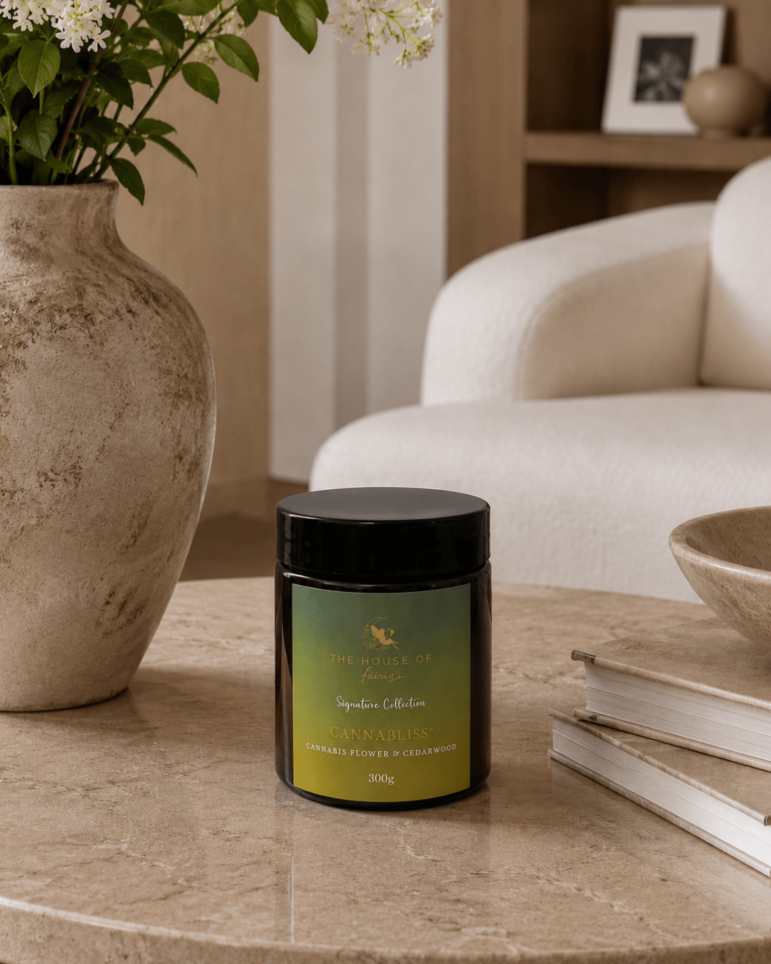 luxury scented candle